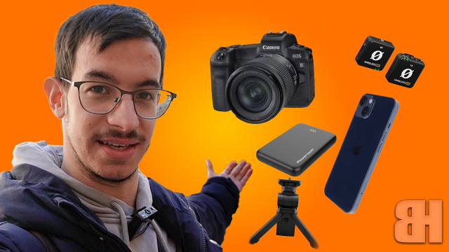 Travel Content Creator με βασικό εξοπλισμό για ταξιδιωτικά vlogs